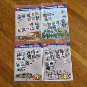 USPS Celebrate The Century 4x Stamp Sheet Set 1900 To 1930 MNH/SEALED 32c